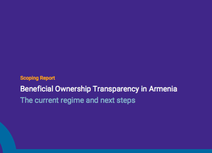 Beneficial ownership transparency in Armenia