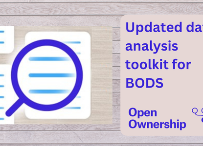 Updated data analysis toolkit for BODS