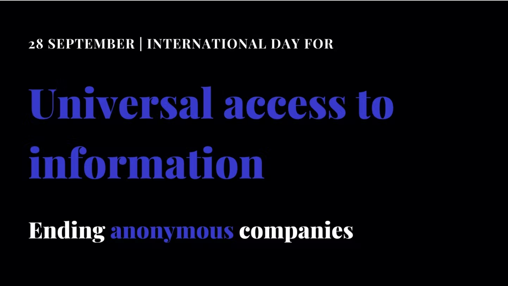 access to information day
