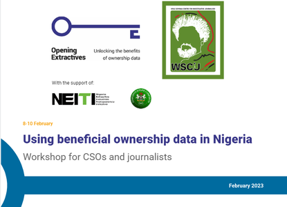 Nigeria data use workshops