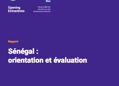 Sénégal : orientation et évaluation (Senegal: Scoping assessment) cover image