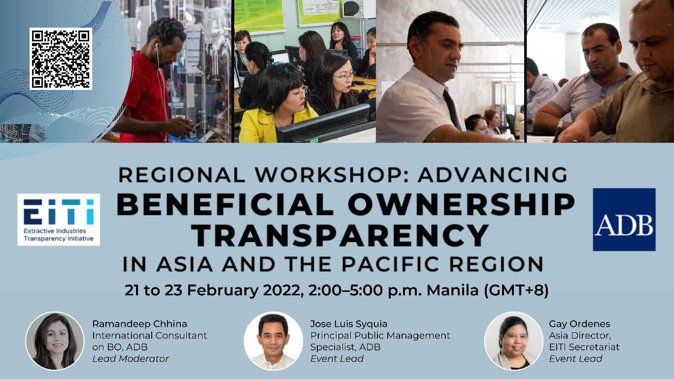 Regional Workshop on Advancing Beneficial Ownership Transparency in Asia and Pacific Region